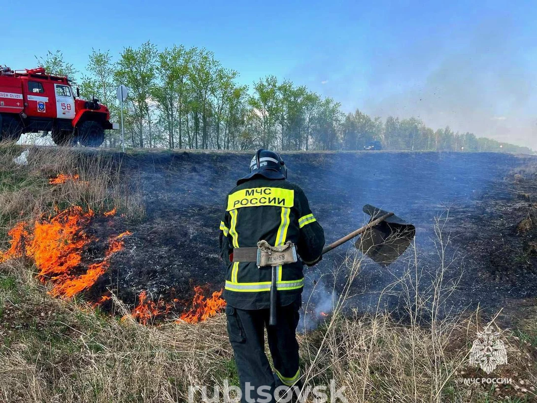 пожар на фото 