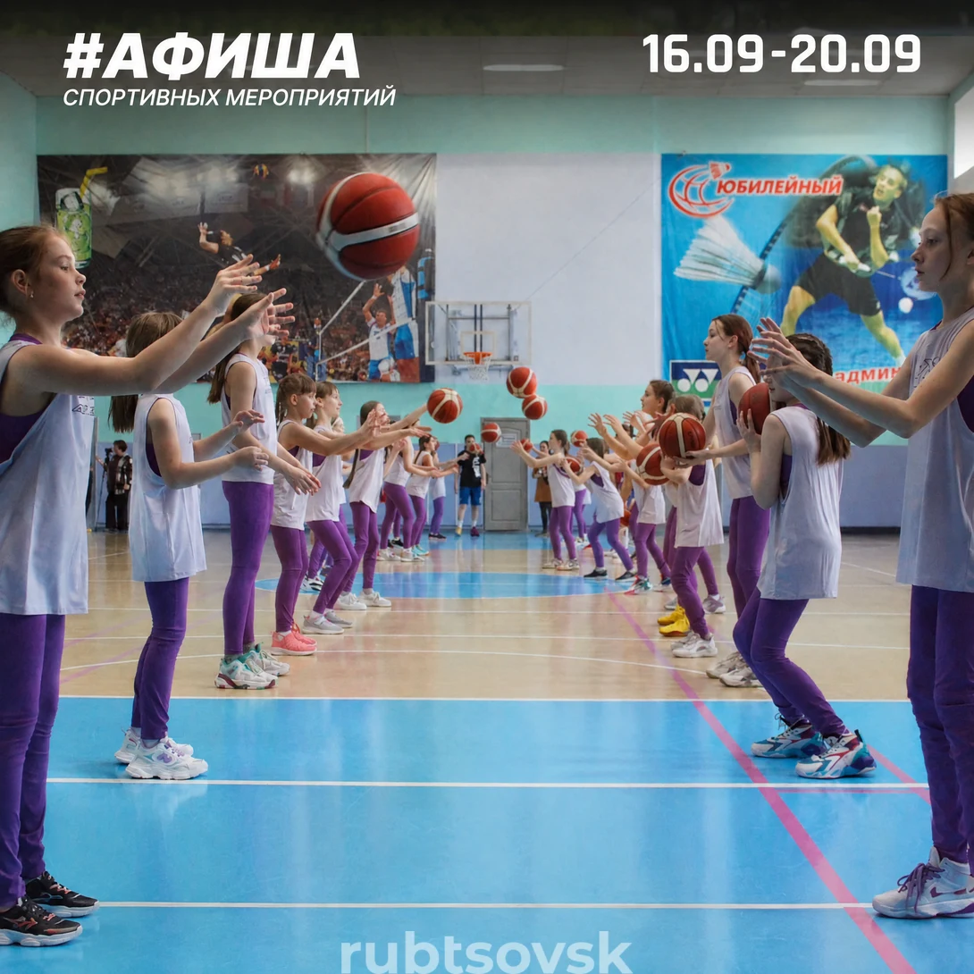 Анонс спортивных мероприятий