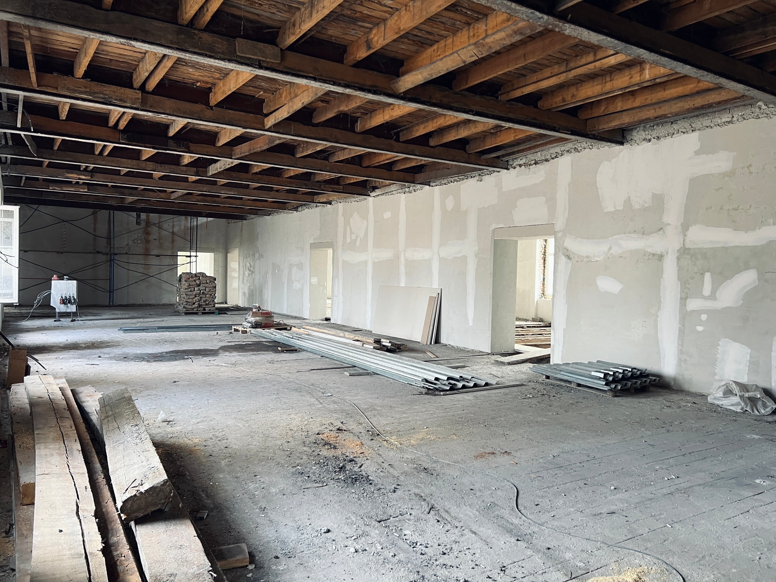 ремонт внутри здания