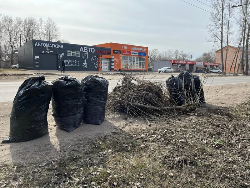 В Рубцовске продолжается месячник санитарной очистки и благоустройства
