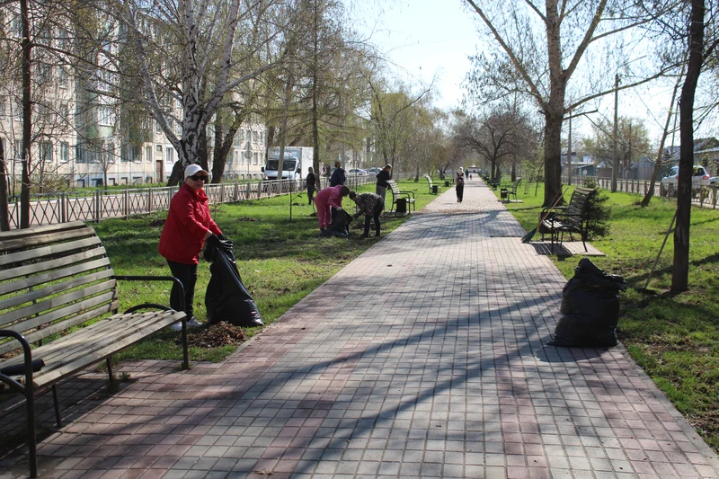 Рубцовск присоединился к Всероссийскому субботнику