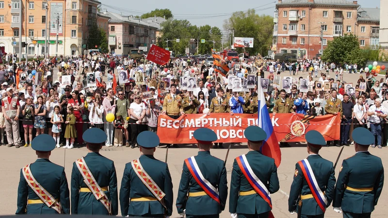 Поздравление  Главы города Рубцовска Игоря Башмакова и председателя Рубцовского городского Совета депутатов Сергея Черноиванова с Днём Победы