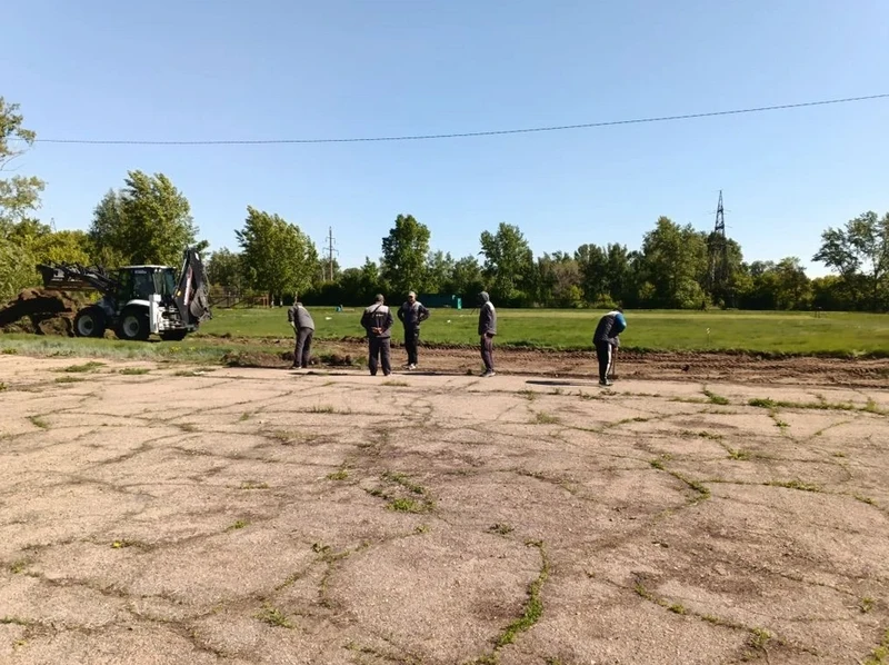 В Рубцовске приступили к обустройству второй «умной» спортивной площадки