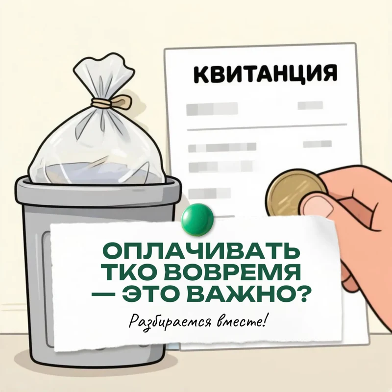 Оплачивать ТКО вовремя — это важно? Разбираемся вместе! 