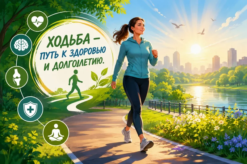 Ходьба - путь к здоровью и долголетию
