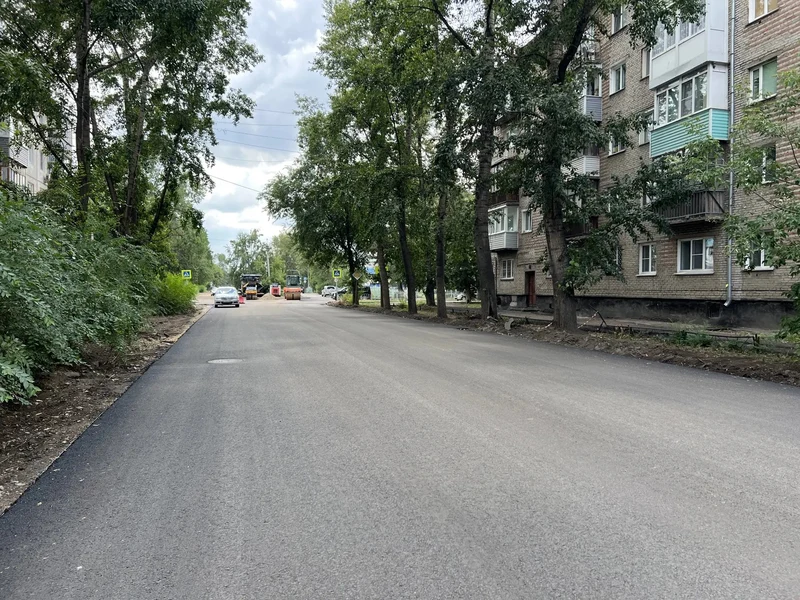В Рубцовске продолжается ремонт дорог 