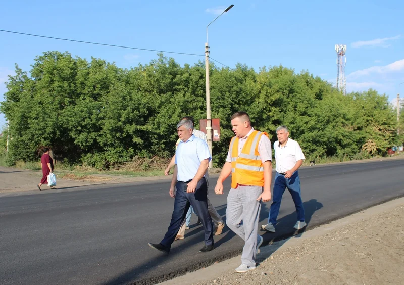В Рубцовске продолжается ремонт дорог