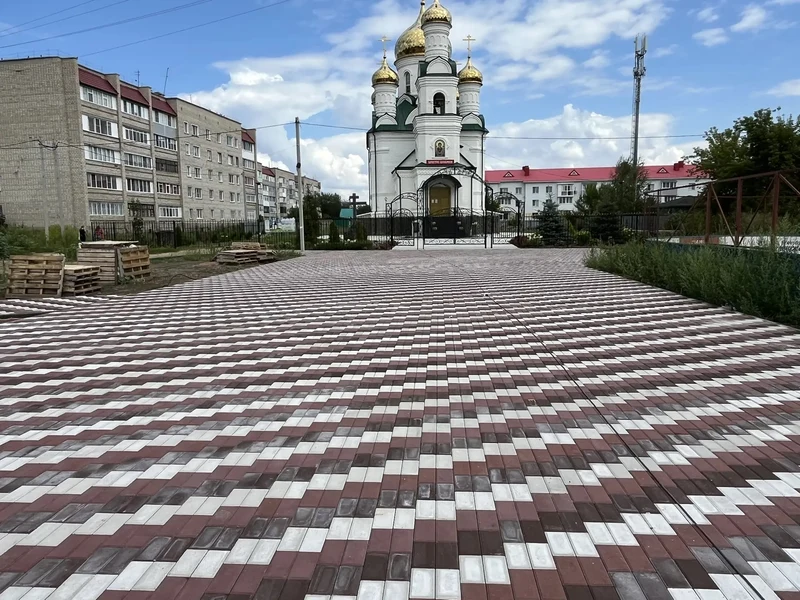 В Рубцовске продолжается благоустройство общественных территорий