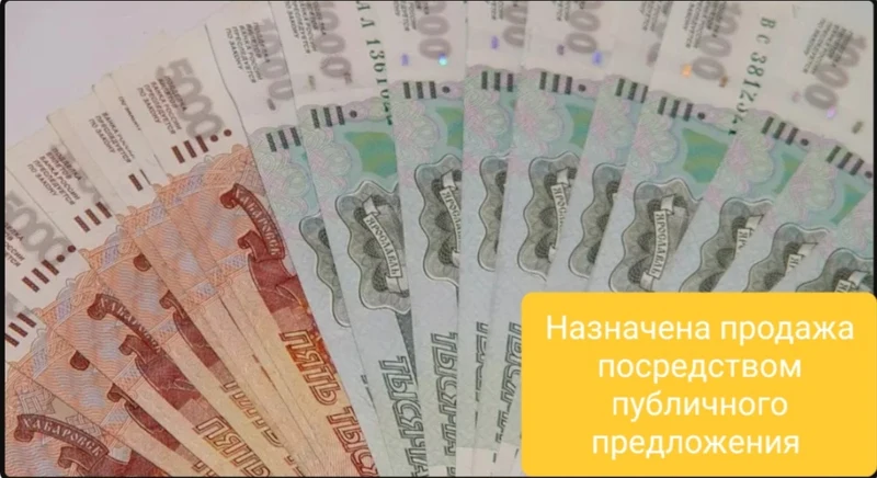 Назначена процедура продажи посредством публичного предложения в электронной форме на 05.10.2026