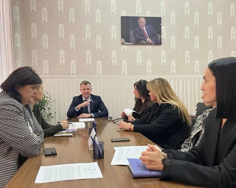 совещание с А.В. Васильевым
