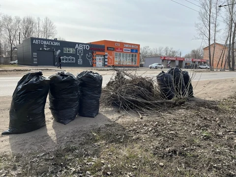 На фото кучи мусора