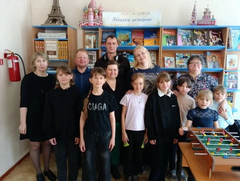 дети в библиотеке