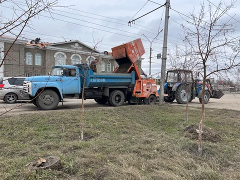 В Рубцовске продолжается весенняя уборка улично-дорожной сети