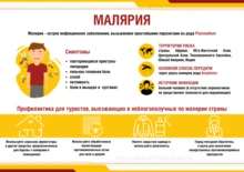 Памятка по профилатике малярии