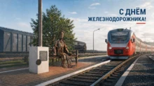 С Днём железнодорожника 