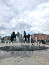 фонтан на площади им. В.И. Ленина