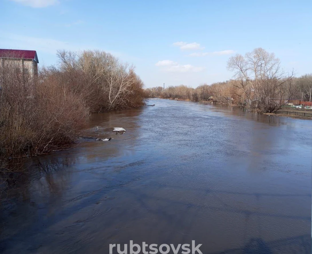 Гидрологическая обстановка на реке Алей