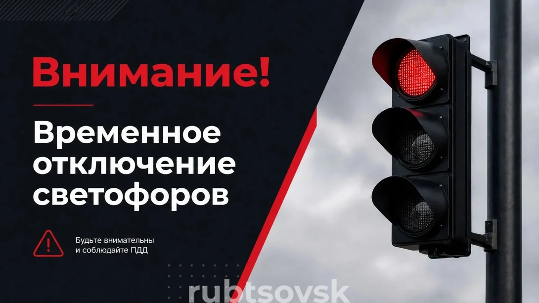 Внимание, отключение светофоров