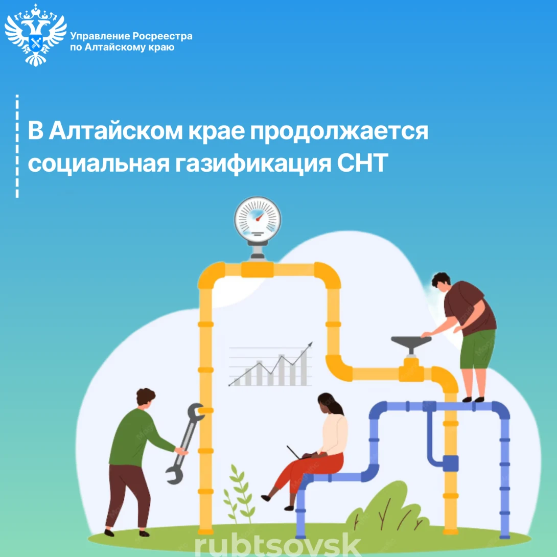В Алтайском крае продолжается социальная газификация СНТ