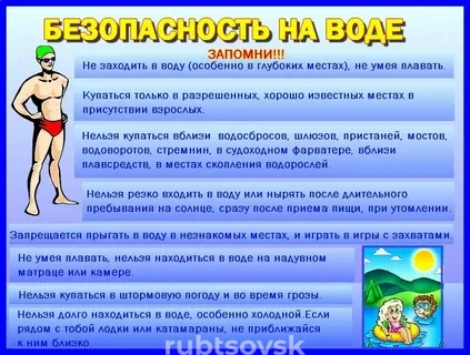 БЕЗОПАСНОСТЬ НА ВОДЕ.