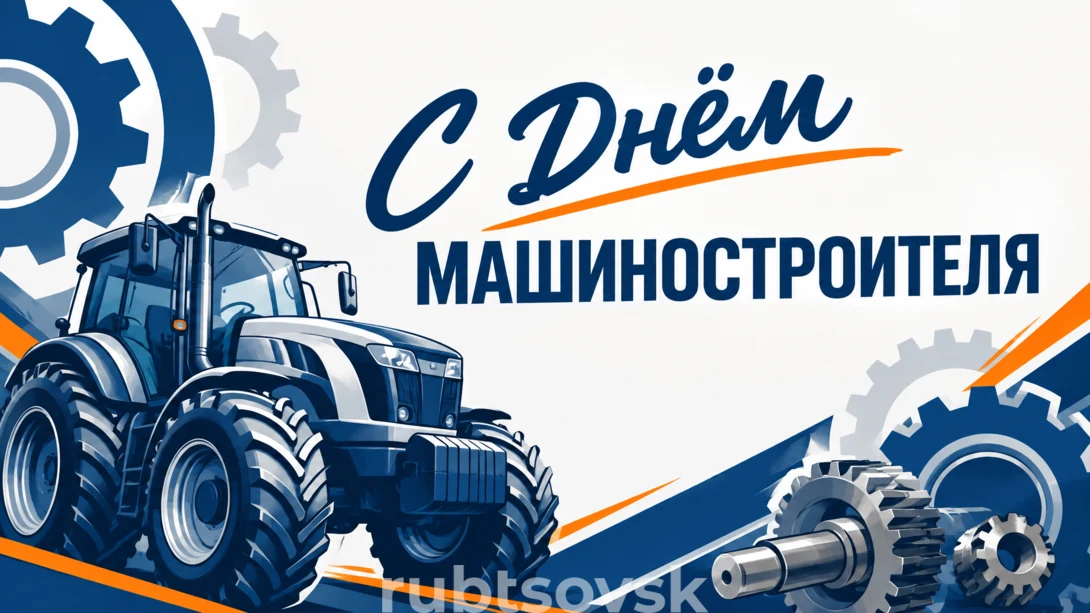 Афиша с Днём машиностроителя